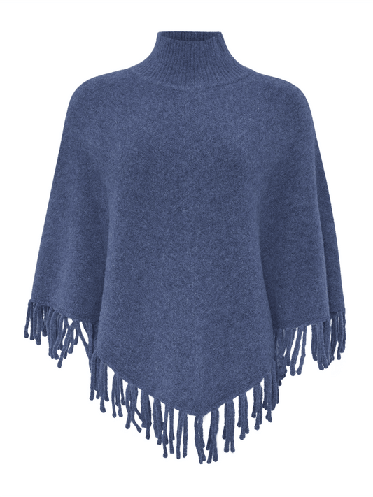 Pocahontas Poncho - Midnight Blue - at home
