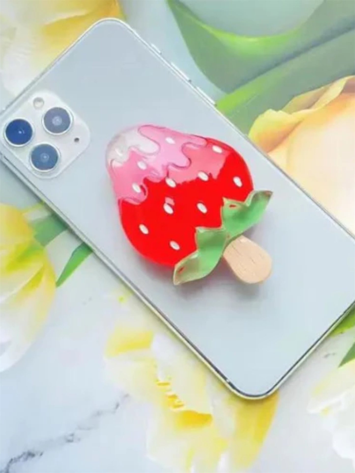 Popsocket - Strawberry - at home