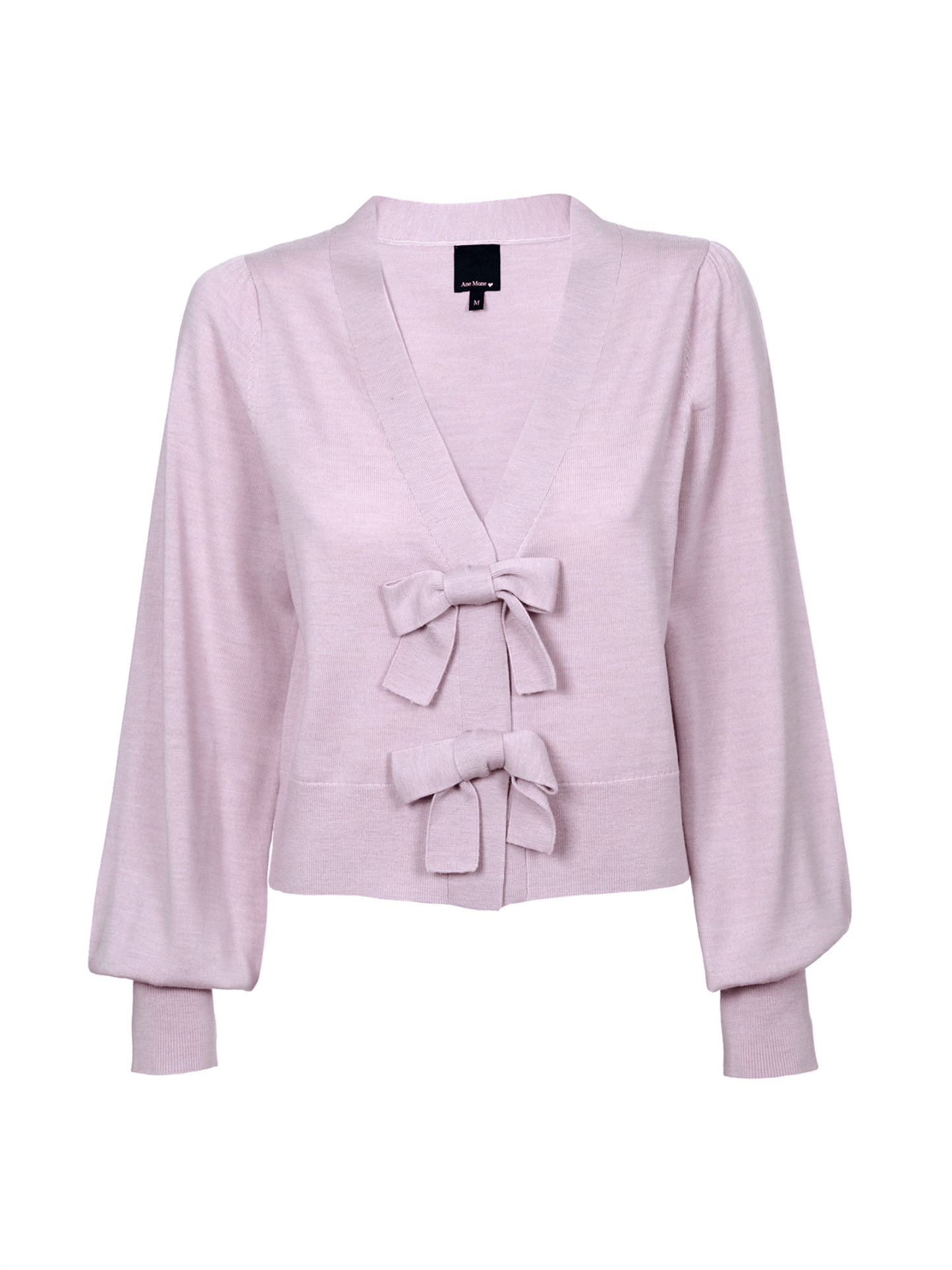 Rosie Cardigan - Pale Rose - at home