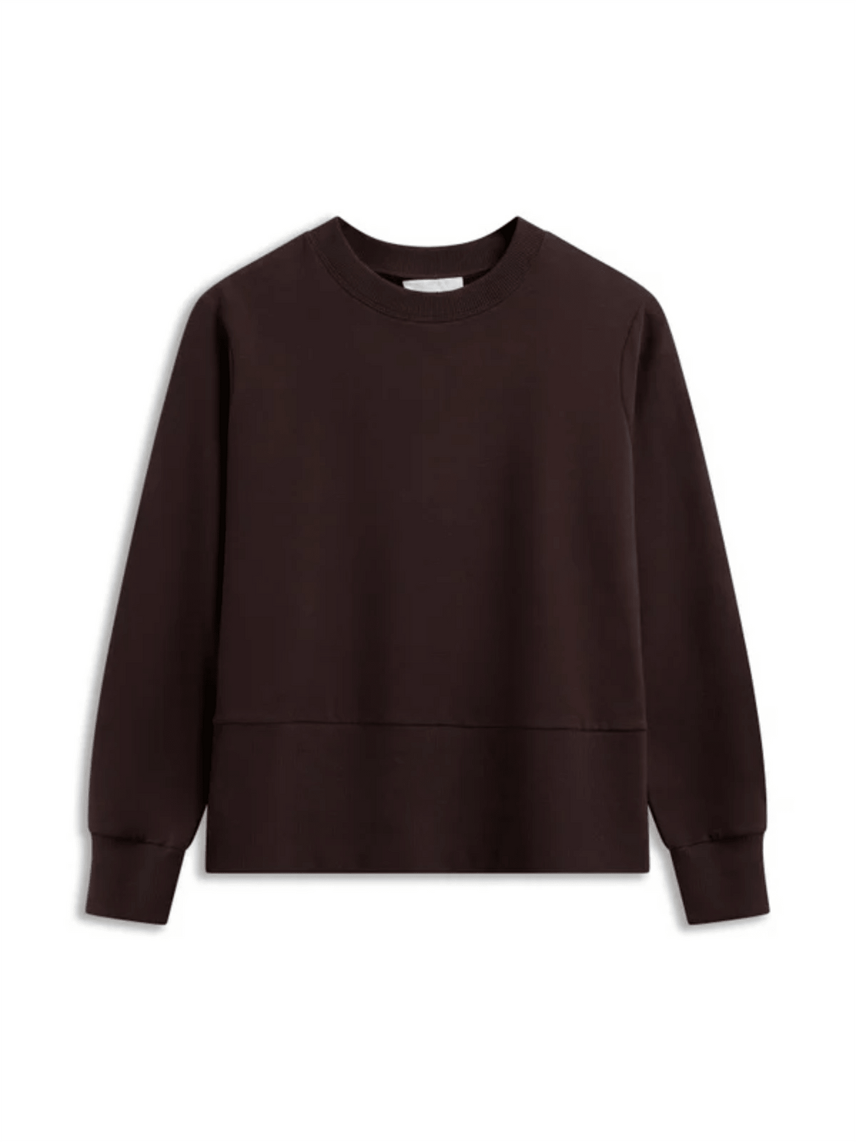 Sadie Sweater - Dark Brown - at home