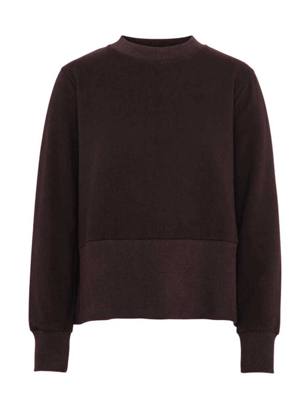 Sadie Sweater - Dark Brown - at home