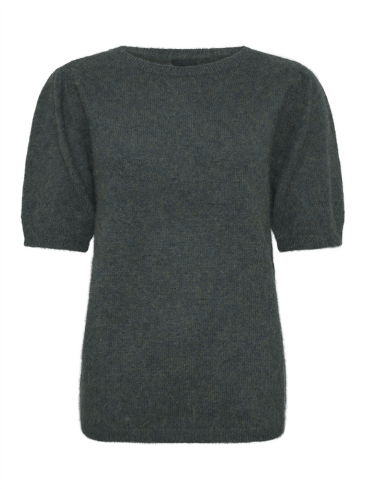 Sarah Pullover - Bottle Green - at home
