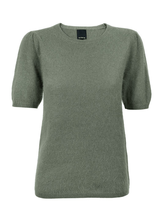 Sarah Pullover - Oliven - at home