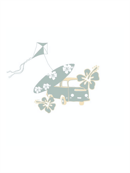 Servietter - Blue Caravan 40x40cm - at home