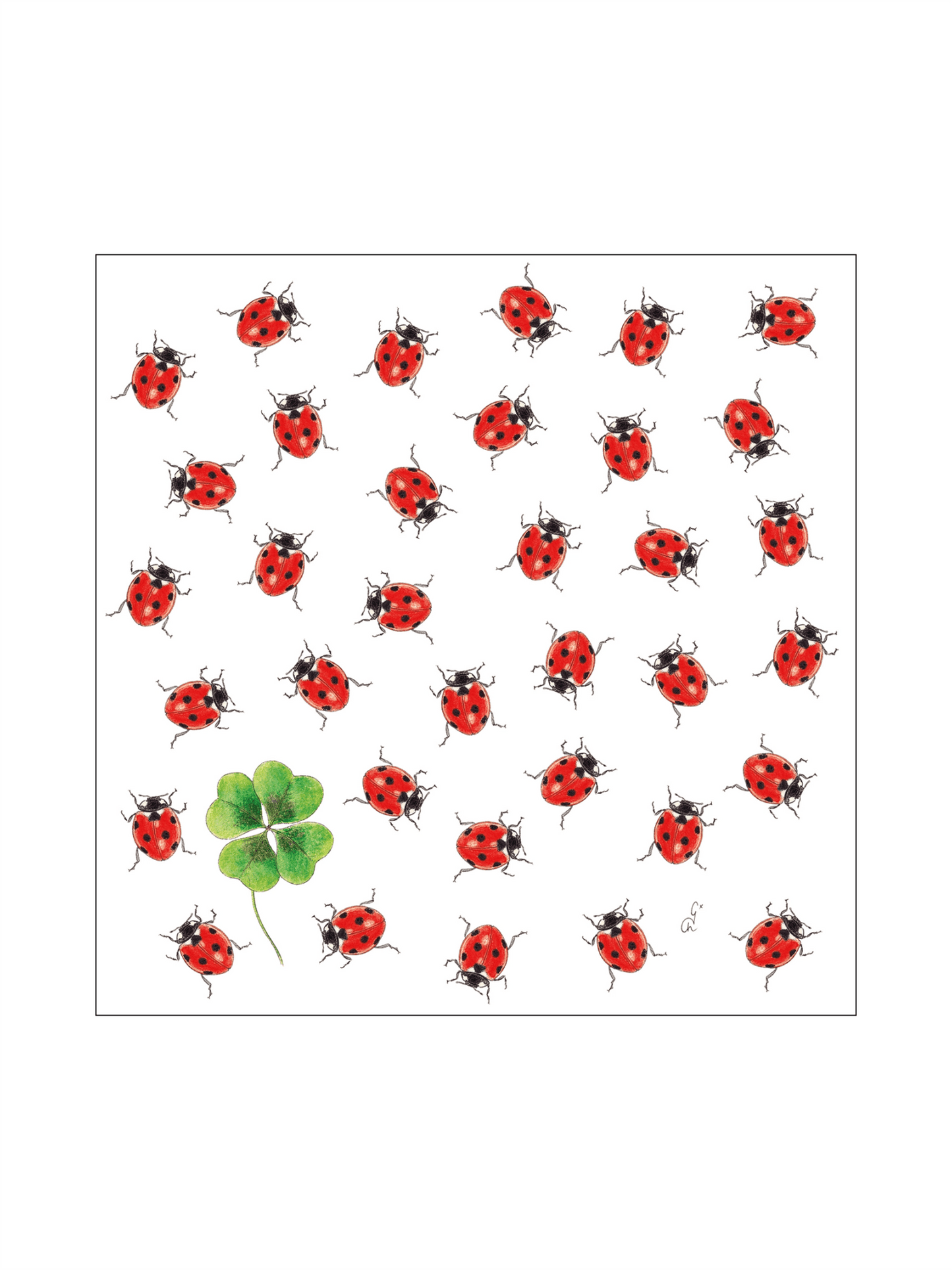 Servietter - Bugs 33x33cm - at home
