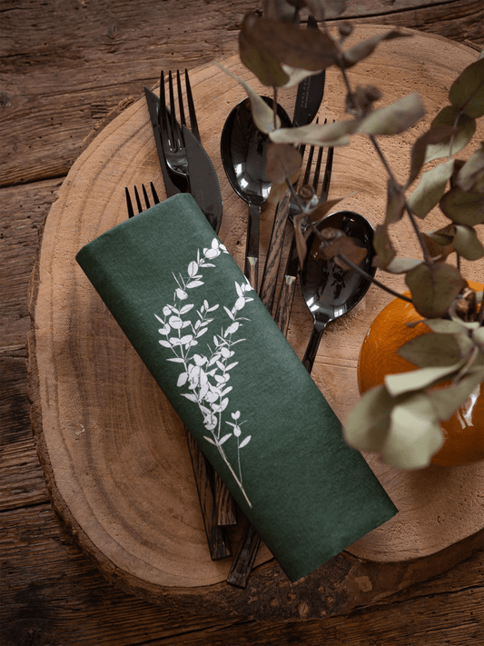 Servietter - Eucalyptus 40x40cm - at home