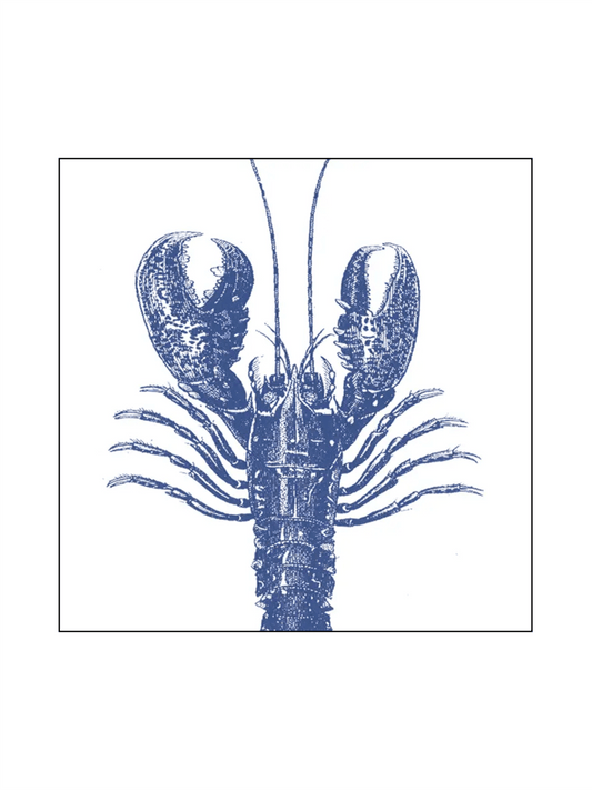 Servietter - Lobster Marine 33x33cm - at home