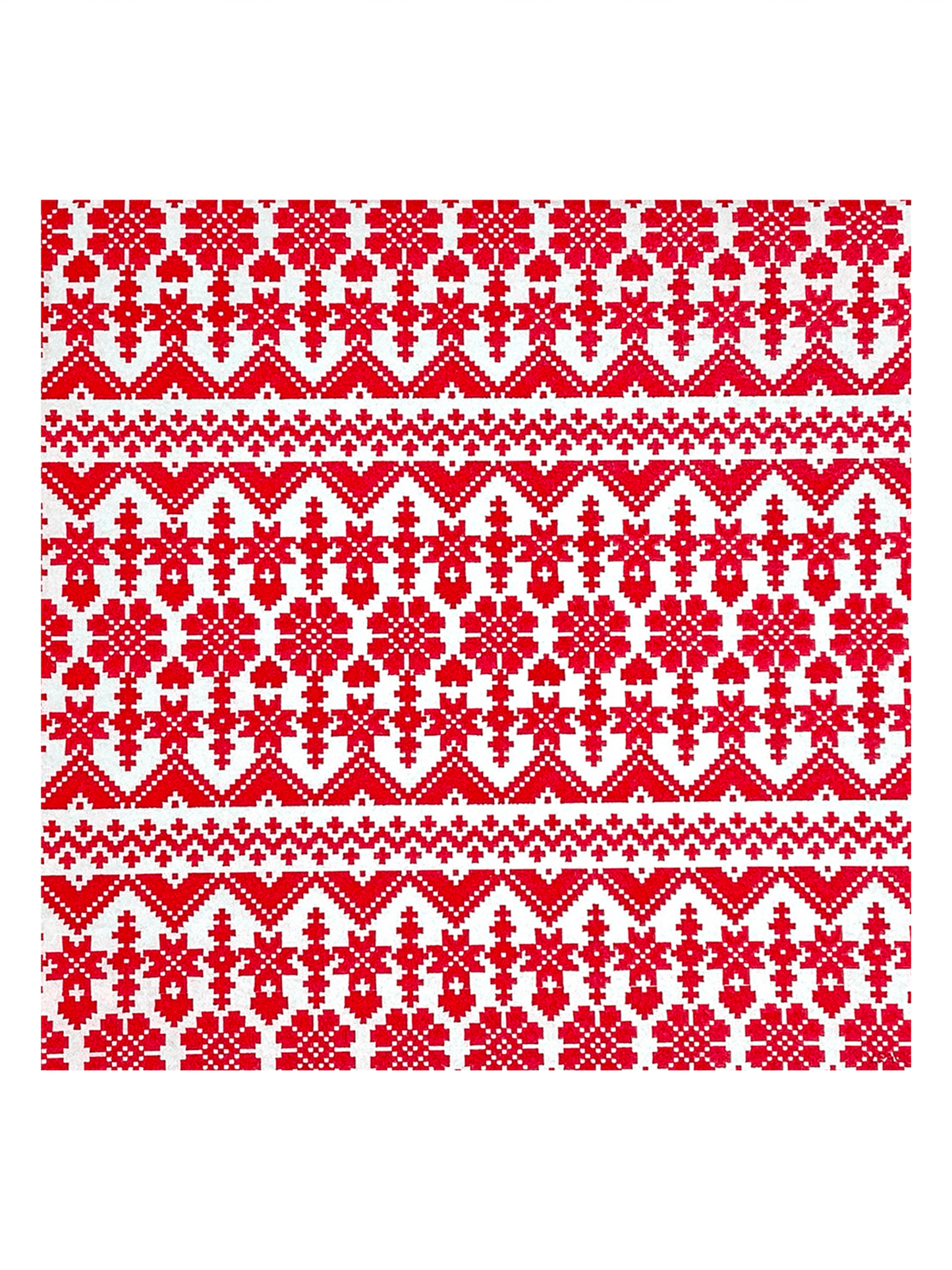 Servietter - Lovika Rød 25x25cm - at home