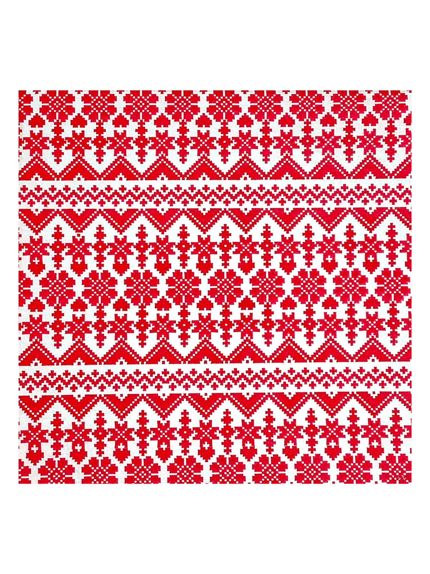Servietter - Lovika Rød 25x25cm - at home