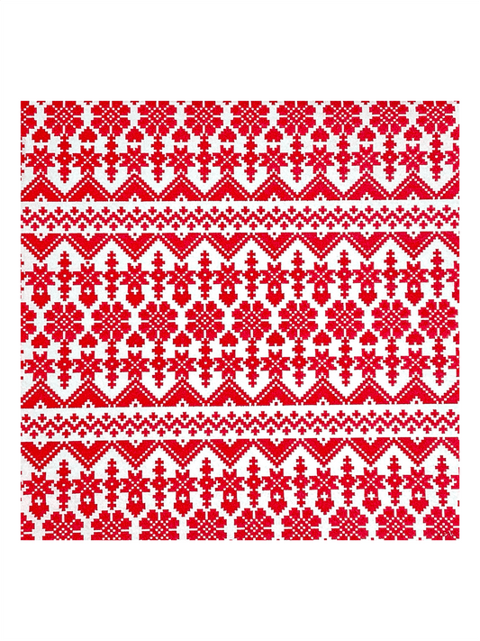 Servietter - Lovika Rød 25x25cm - at home