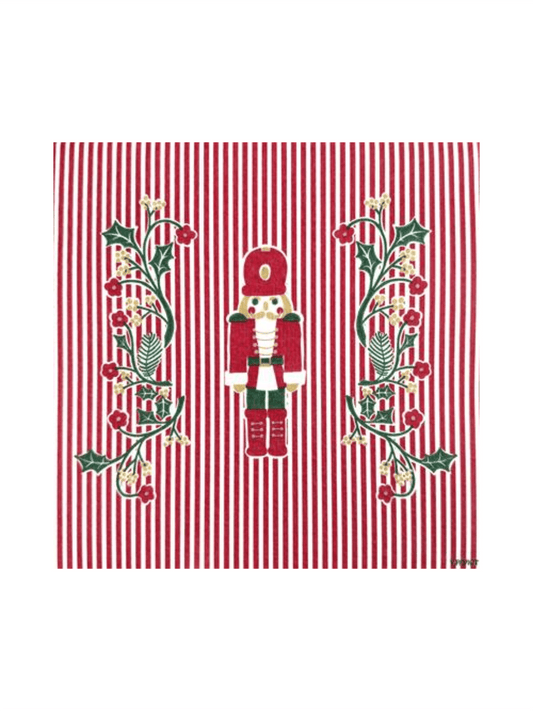 Servietter - Nøtteknekker Rød 40x40cm - at home