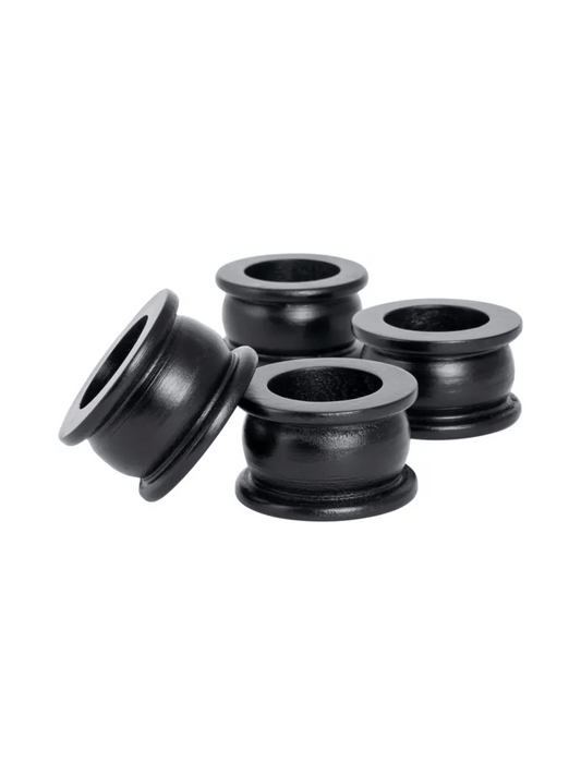 Serviettringer Kuruman Svart 4pk - at home