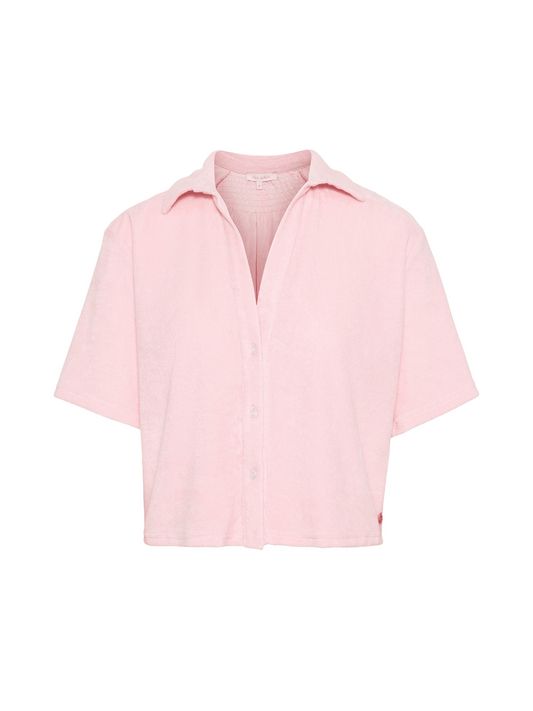 Shirt Smock Back - Light Pink - at home
