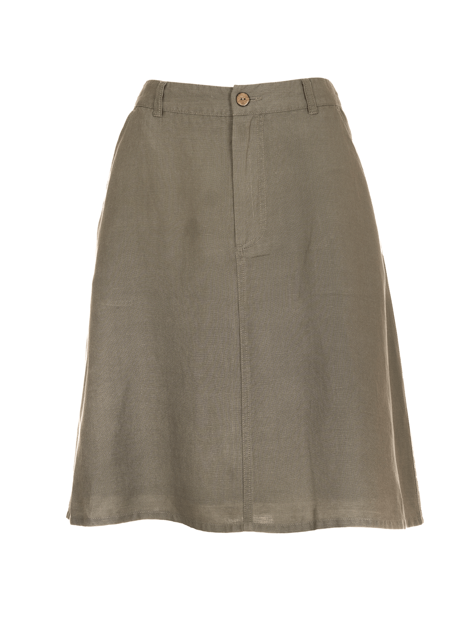 Signe Skirt - Pale Green - at home