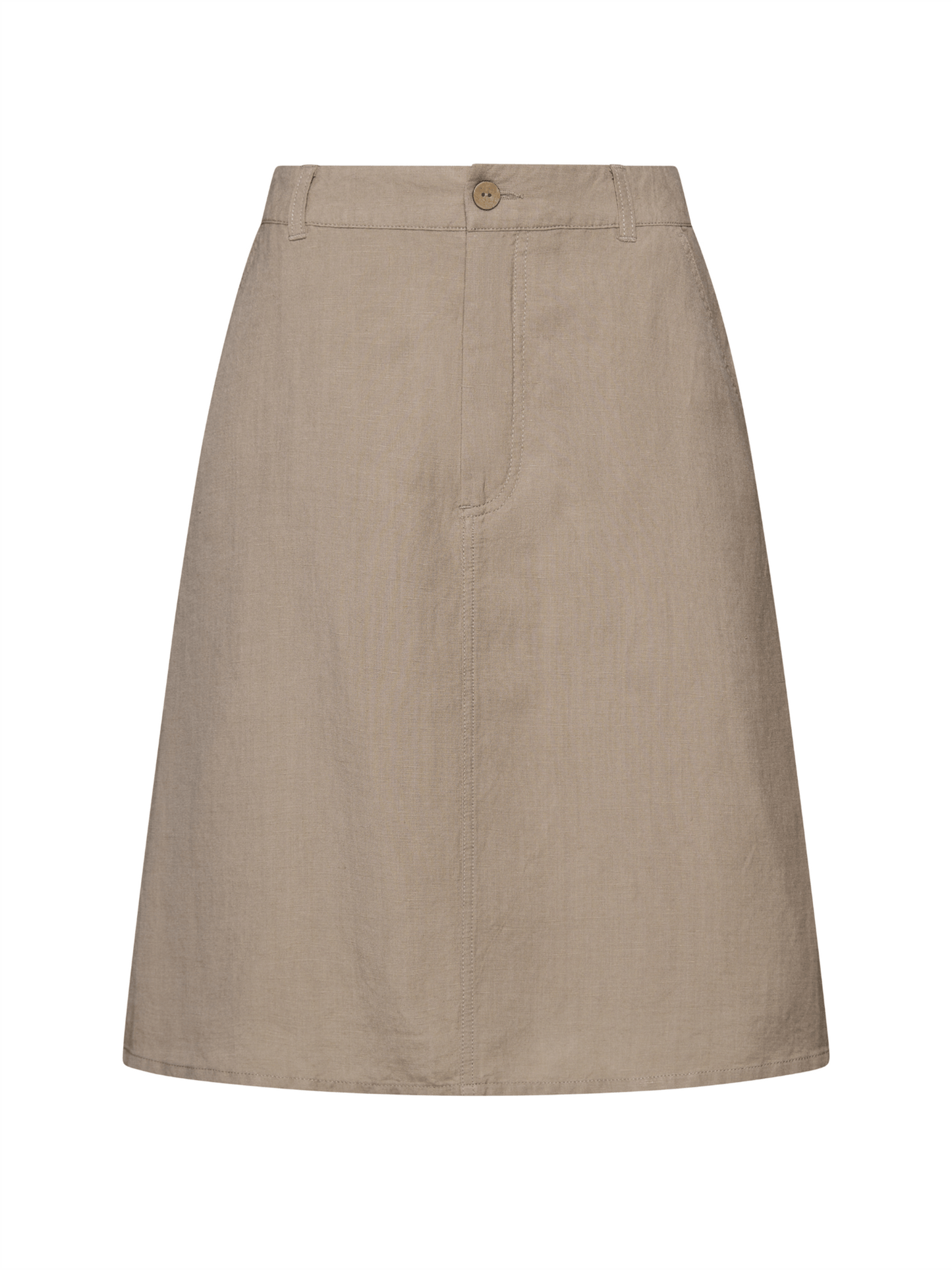 Signe Skirt - Pale Sand - at home