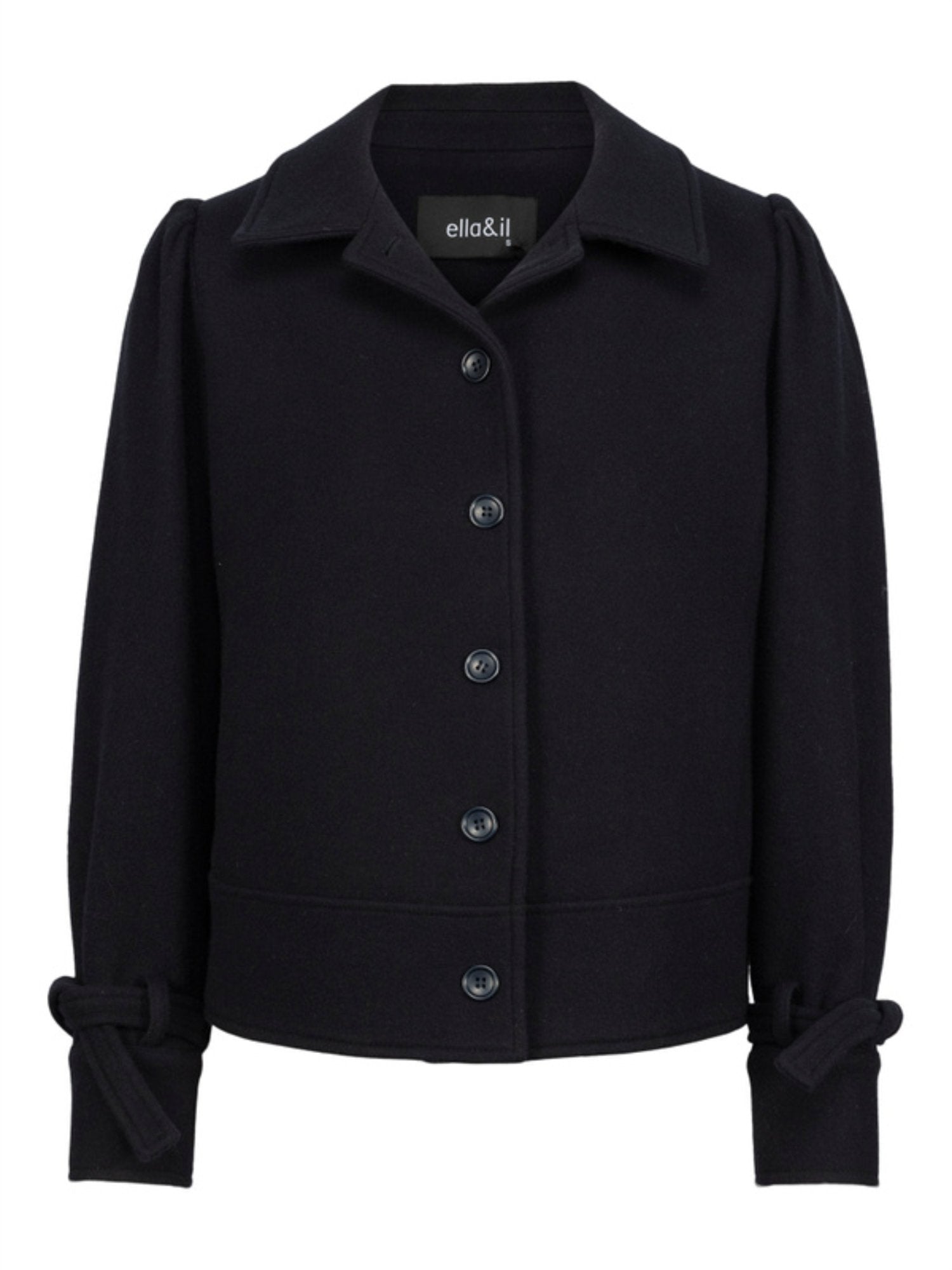 Sissel Coat - Navy - at home