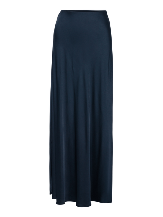 Skirt Bias Cut - Blue Scuro - at home
