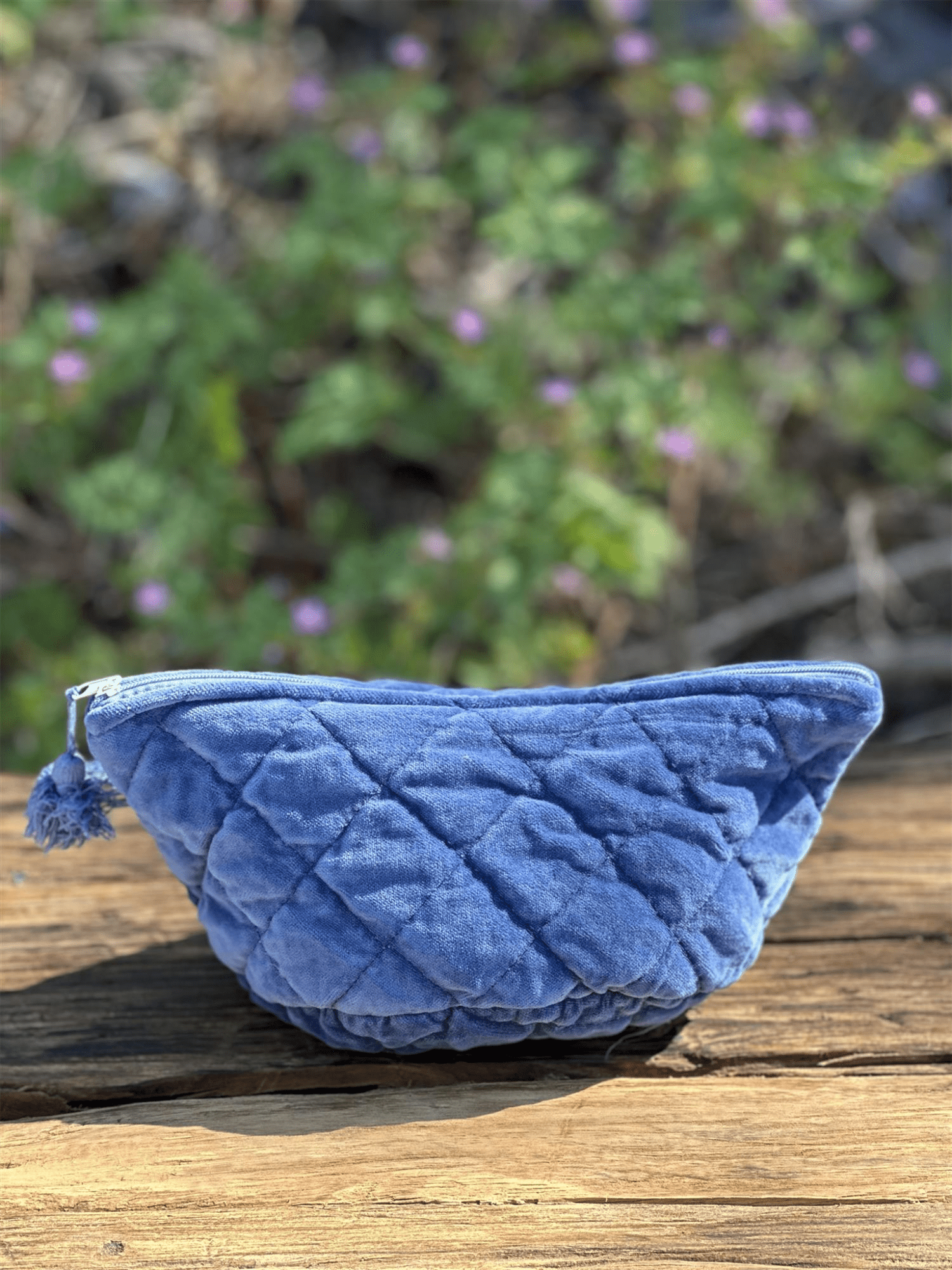 Sminkepung Velur - Navy - at home