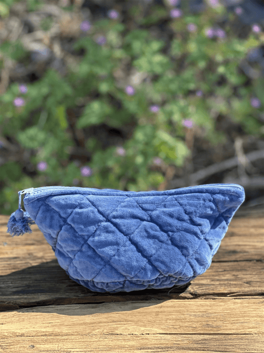 Sminkepung Velur - Navy - at home