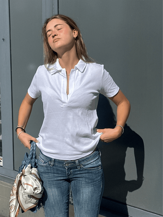 Sporty Top - White - at home