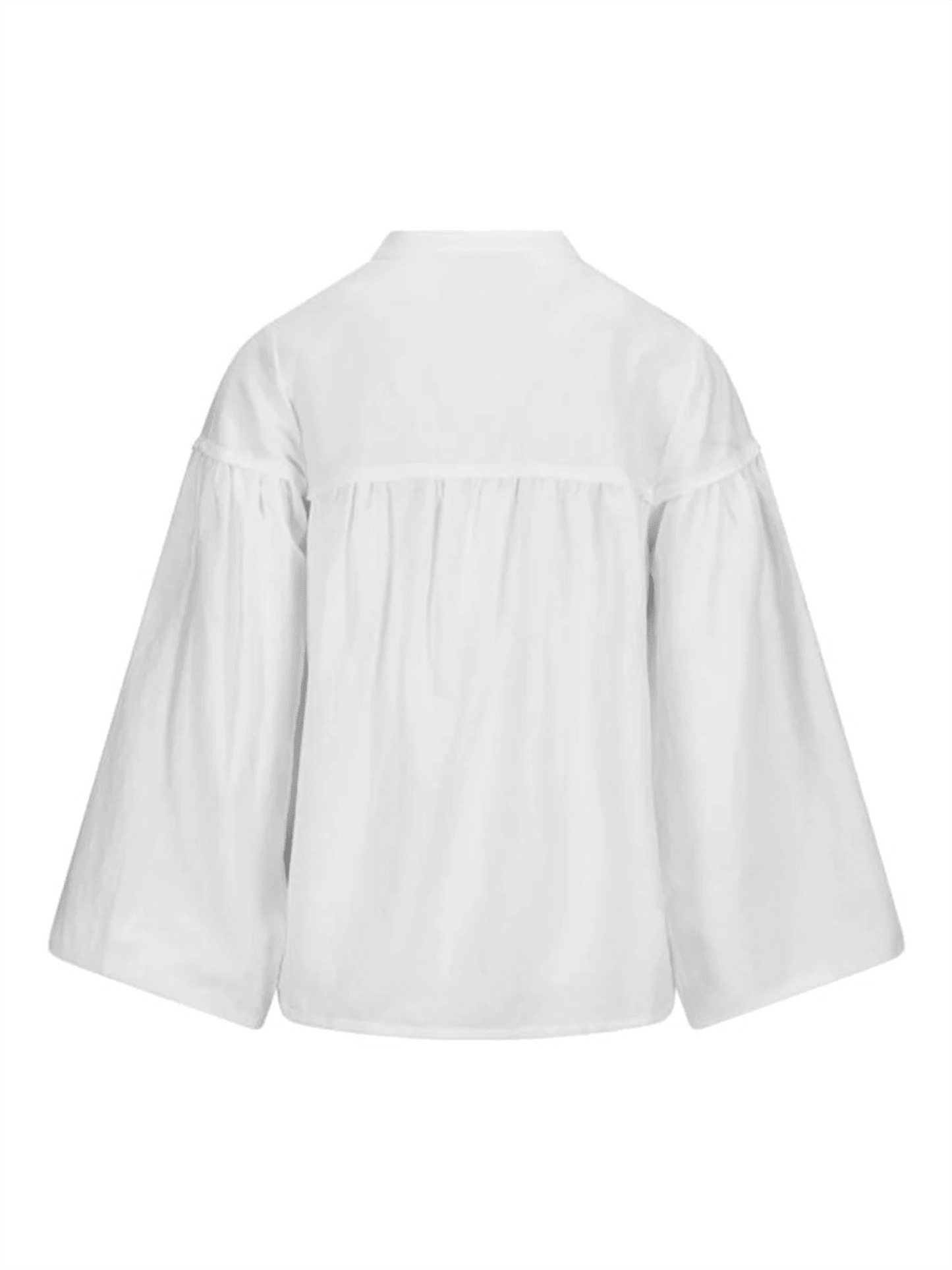 Stine Linen Shirt - White - at home