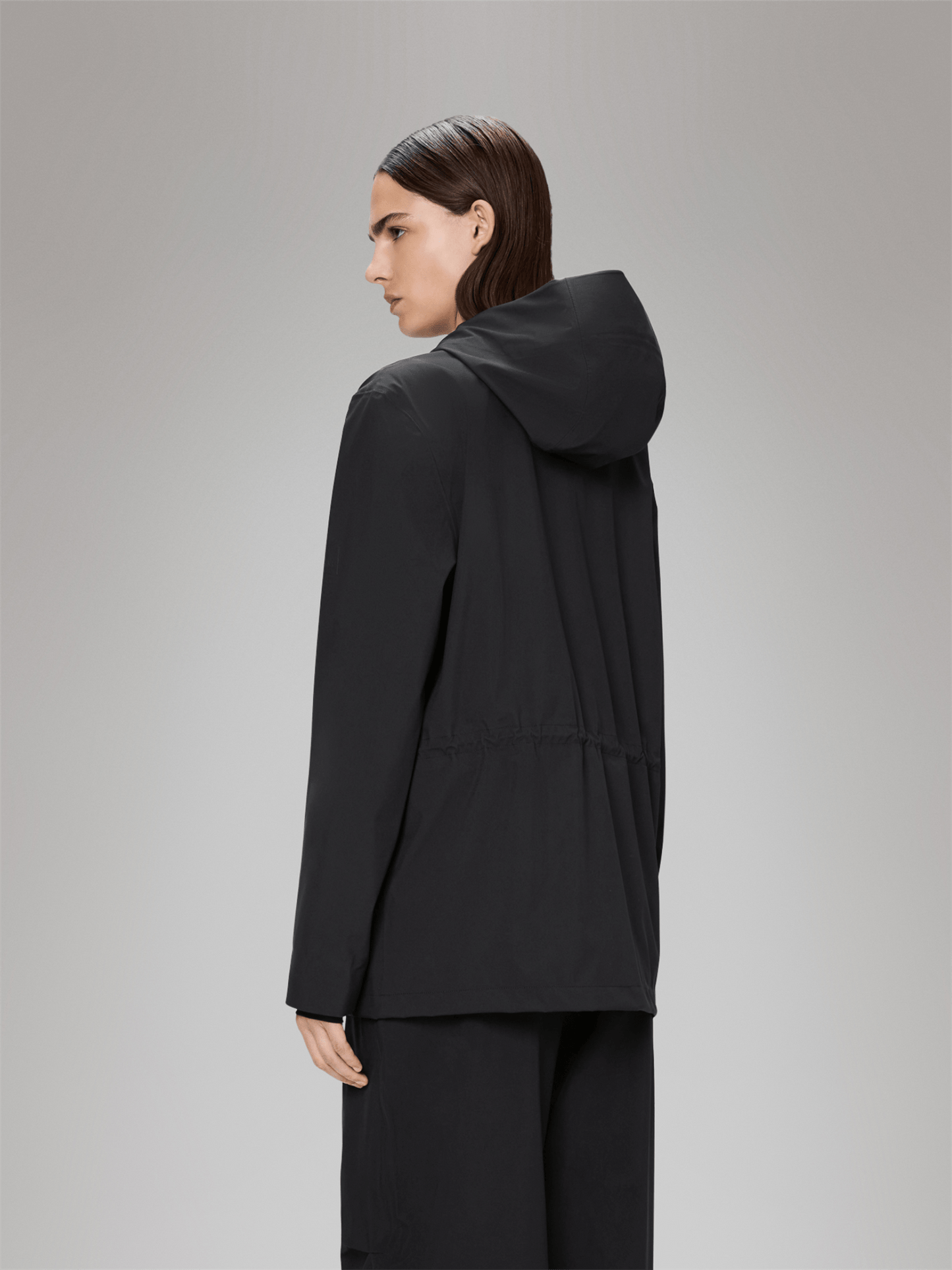 Suva Hardshell String W Jacket - Black - at home