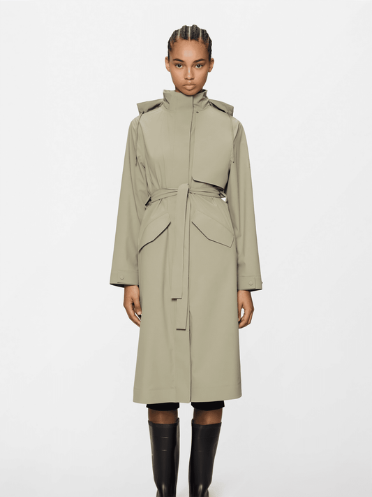 Suva Hardshell W Coat W3 - Beige - at home