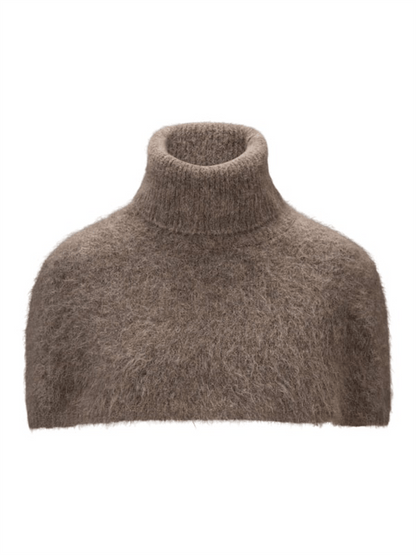 Sylvia Chunky Neck - Brown - at home