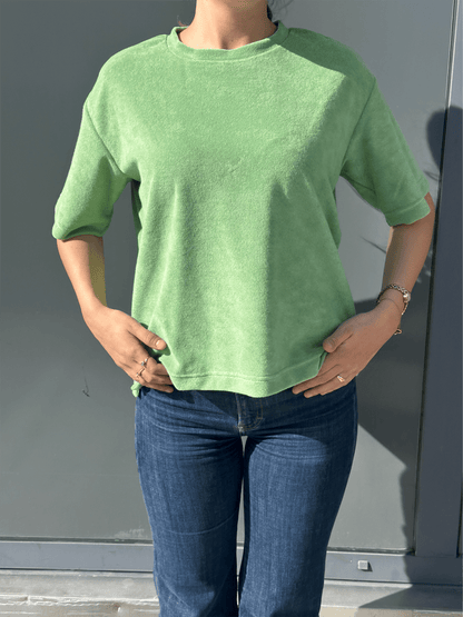 T-shirt - Aspen Green - at home
