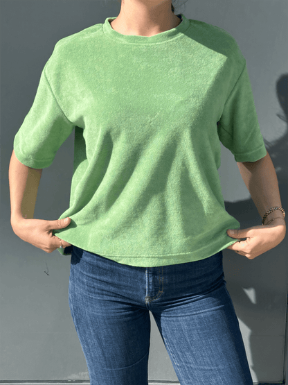 T-shirt - Aspen Green - at home