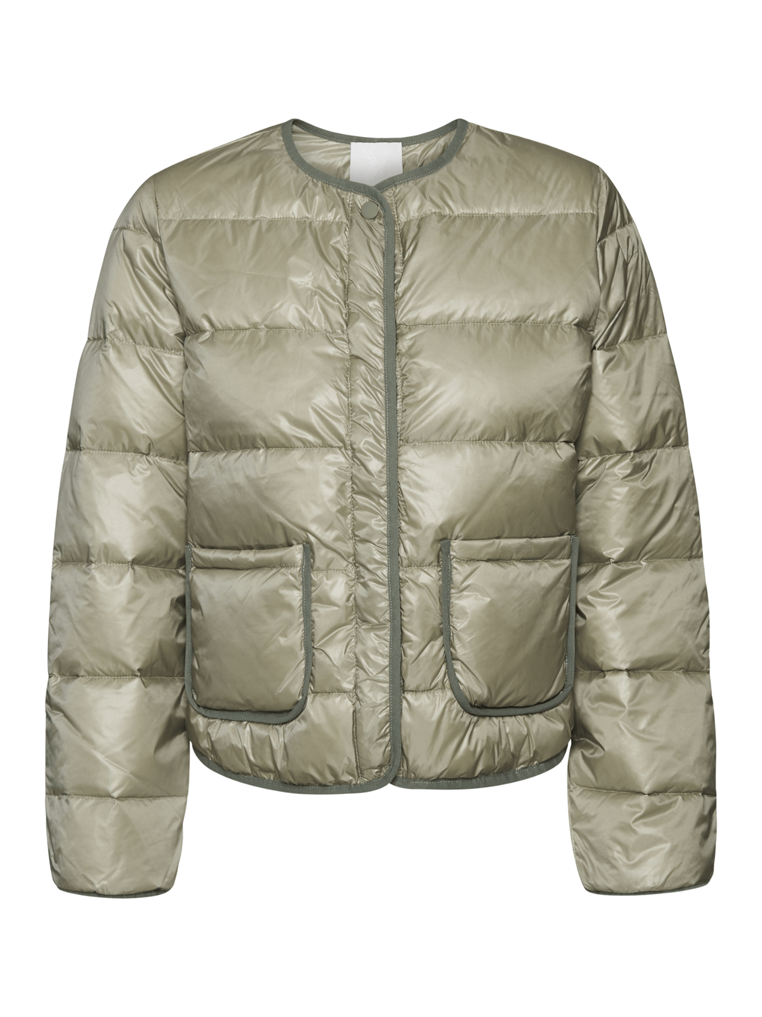 Thea Jacket - Pale Green - at home