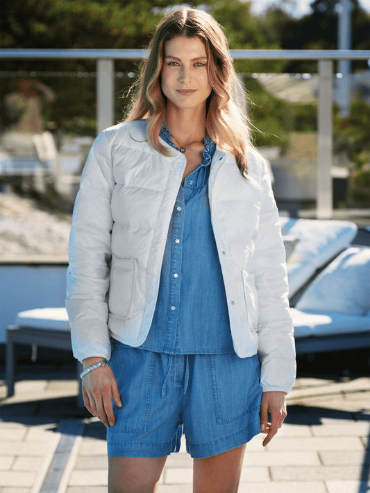 Thea Jacket - White - at home