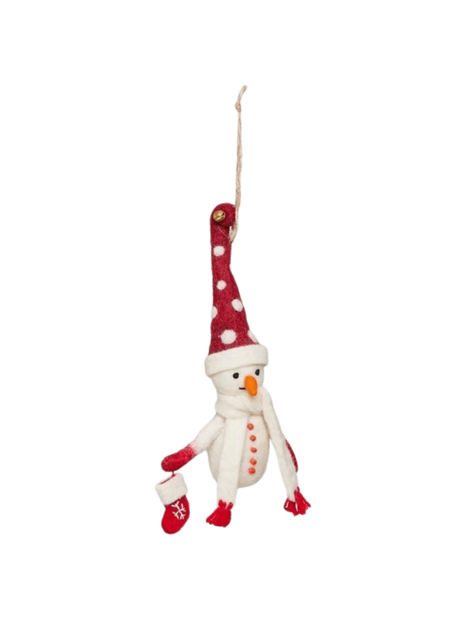 Ulldyr - Nisse Snømann - at home