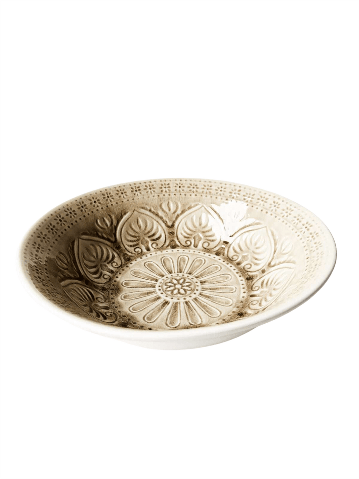 Valborg Salatbolle 26cm - Sand - at home