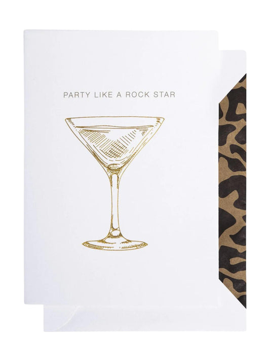 A6 Kort - "Party Like A Rockstar" - at home