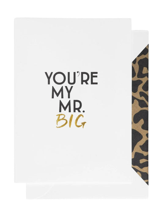 A6 Kort - "You're My Mr. Big" - at home