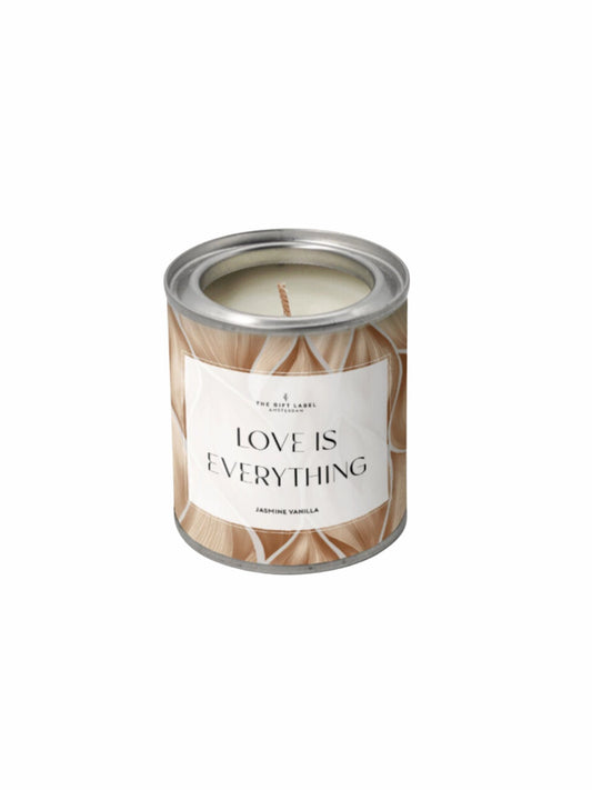 Candle In Tin - Love Is Everything - at home