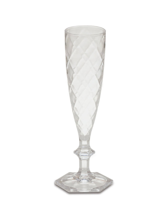 Champagne Flute Cheers - Clear - at home