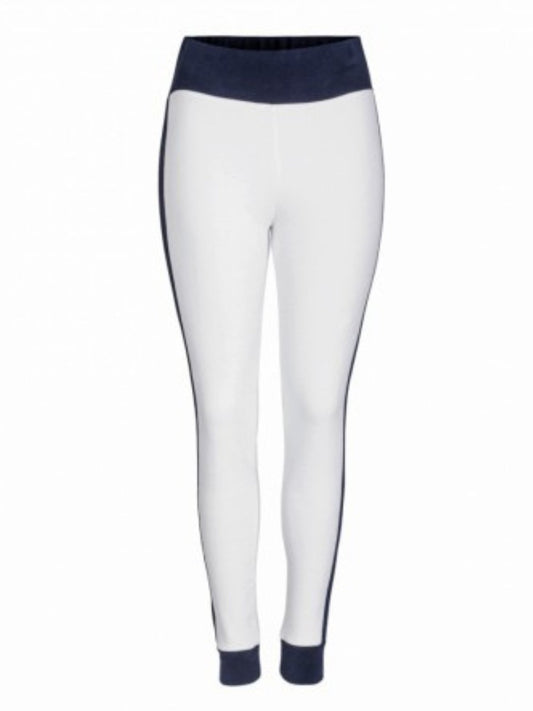 Flanke Tights - White/Navy - at home
