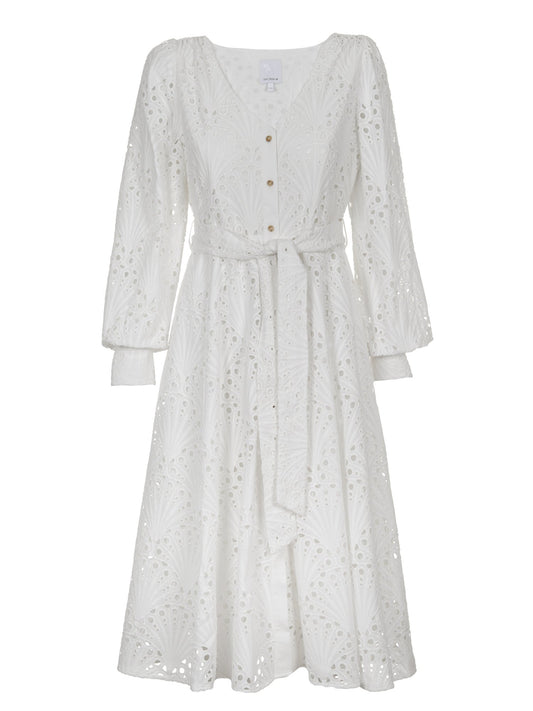 Guro Dress - White - at home