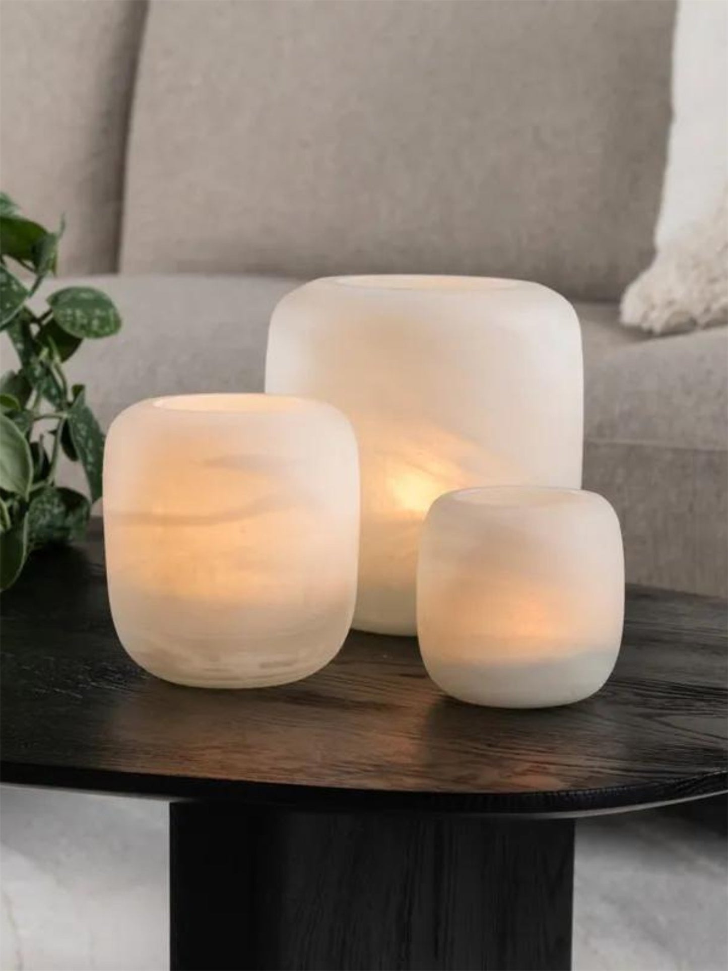 Norwell Votive Small - White - at home