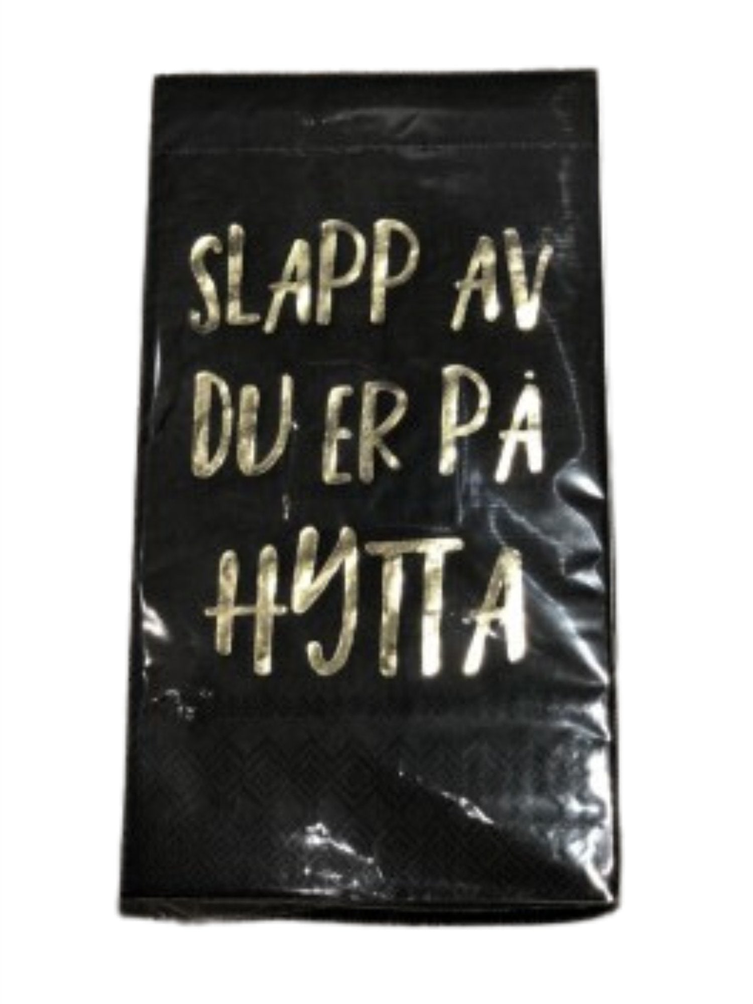 Servietter - "Slapp Av Du Er På Hytta" 33x40cm - at home
