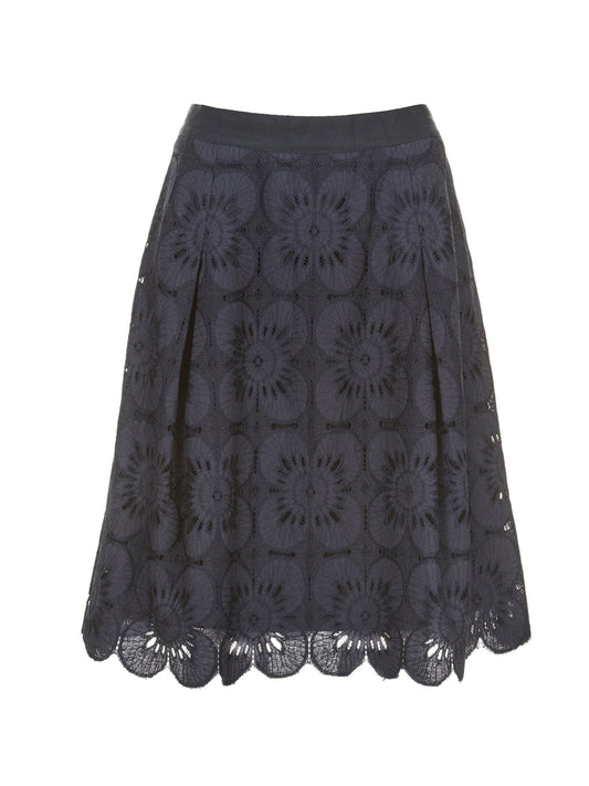Siv Skirt - Navy - at home