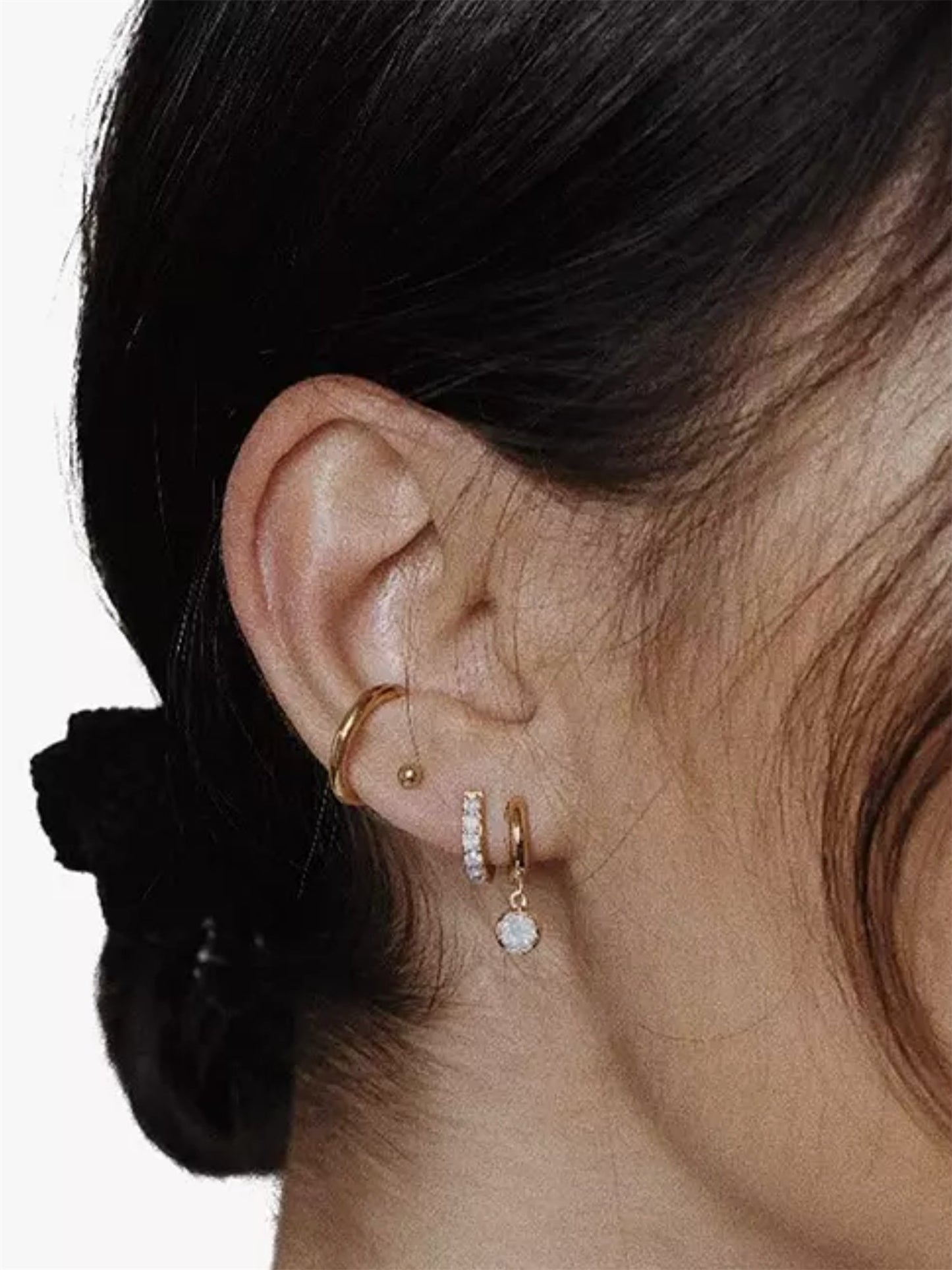 Swarovski Opal Ear Party Earrings - at home